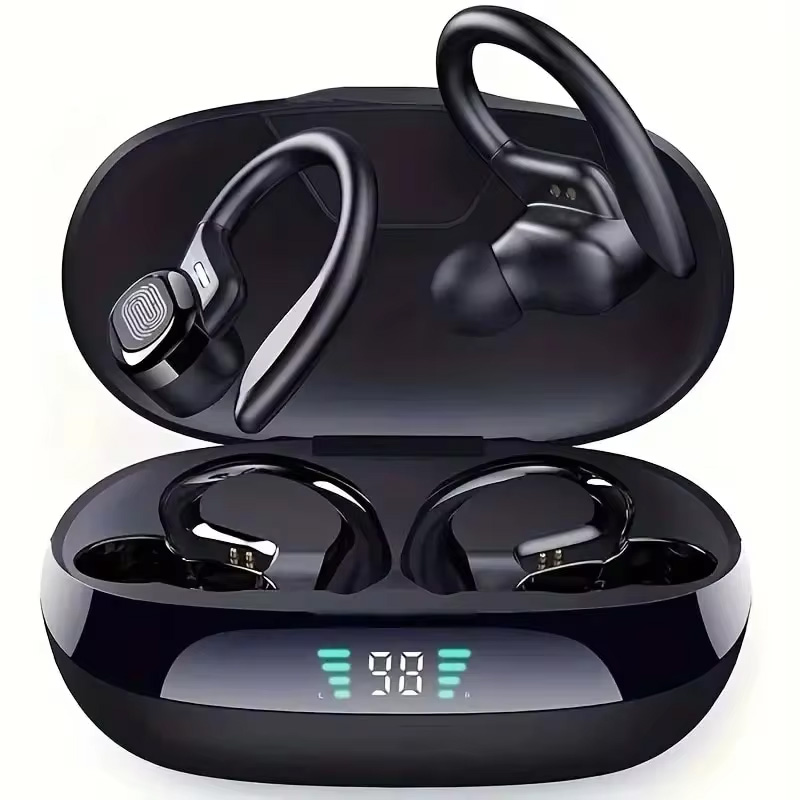 Sports Earphone Hook - SP16 TWS Wireless Headphones Bluetooth Earphones