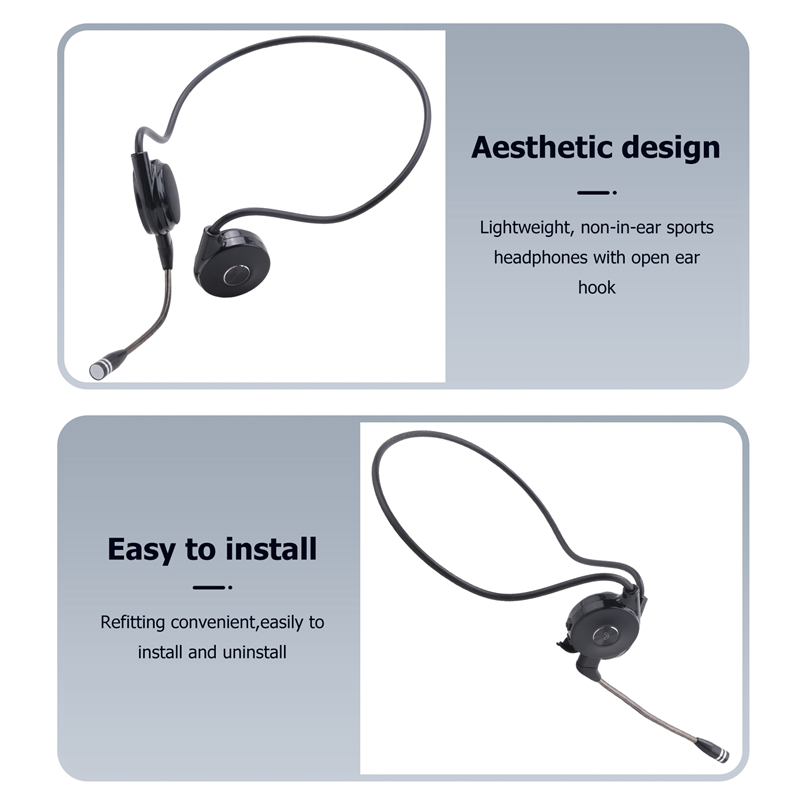 Excellent-Bone Conduction Earp - Sports Earphone Hook avaliação e preço