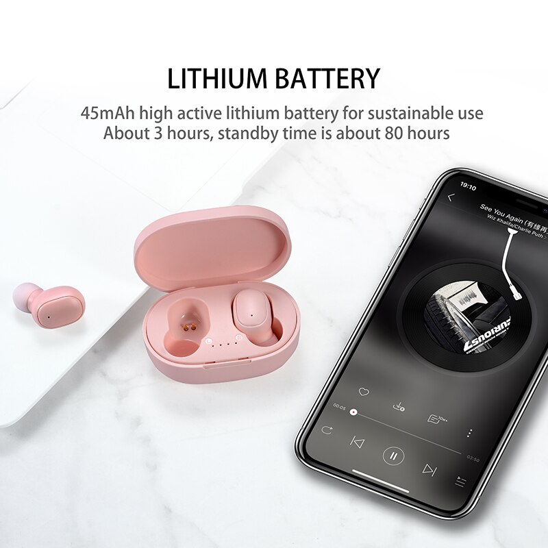 A6S TWS Earphones Wireless Blu - Wireless Earbuds Tws avaliação e preço