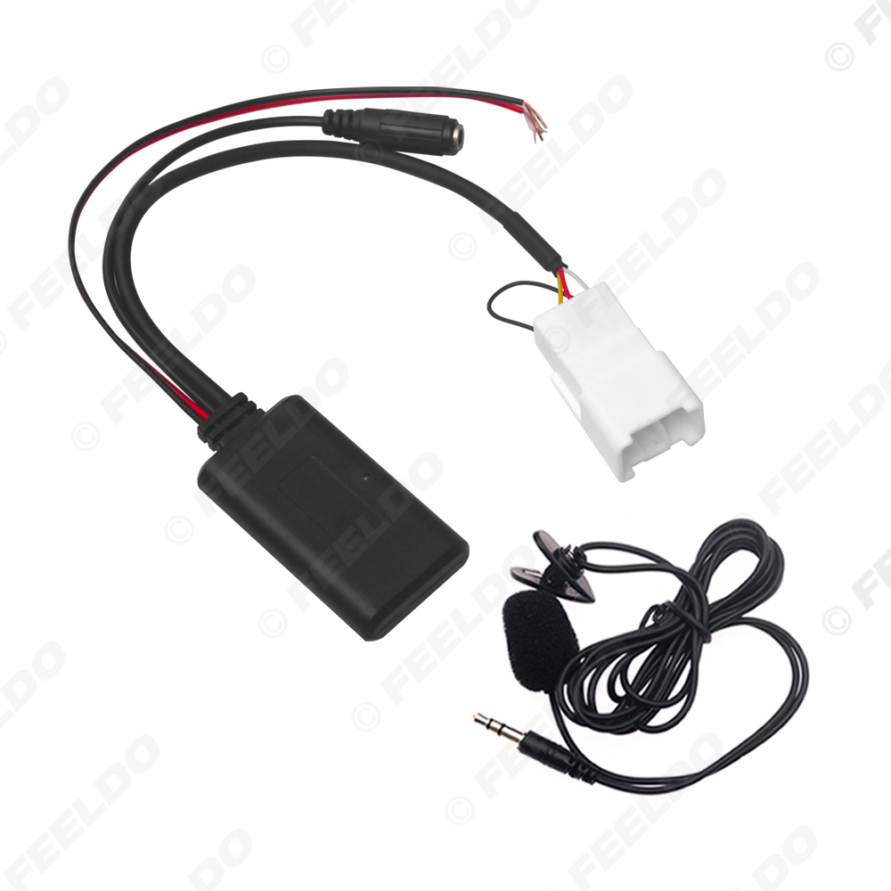 FEELDO 1PC Car 5Pin Wireless B - Bluetooth Adapter Receiver avaliação e preço