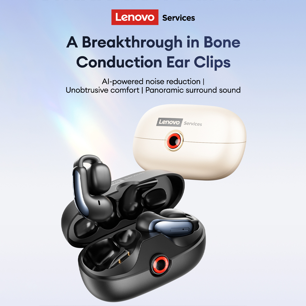Lenovo LES-108 Bone Conduction - Wireless Earbuds Tws avaliação e preço