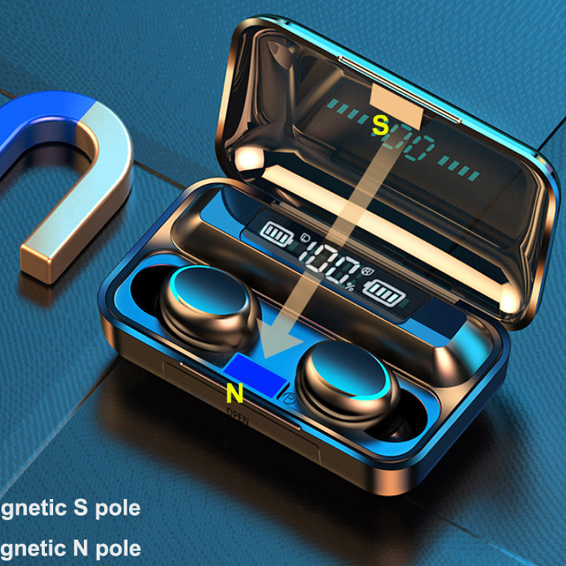 2026 F9 Wireless Earphones LED - Wireless Earbuds Tws avaliação e preço