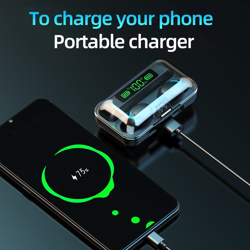 2026 F9 Wireless Earphones LED - Wireless Earbuds Tws avaliação e preço