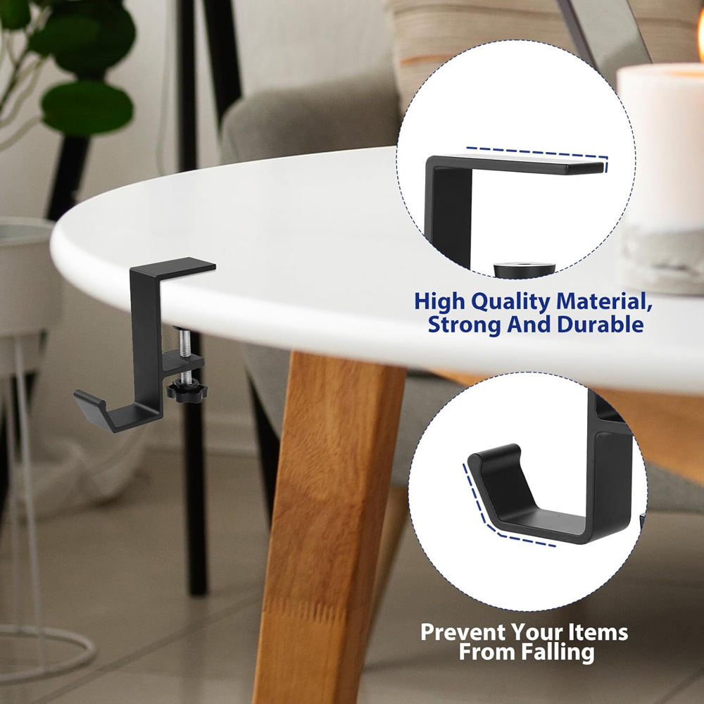Aluminum Alloy Headphone Hook  - Headphone Stand Desk avaliação e preço
