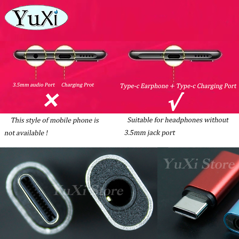 1Pc Type-C to 3.5mm Earphone A - Cable Extension 3.5 avaliação e preço
