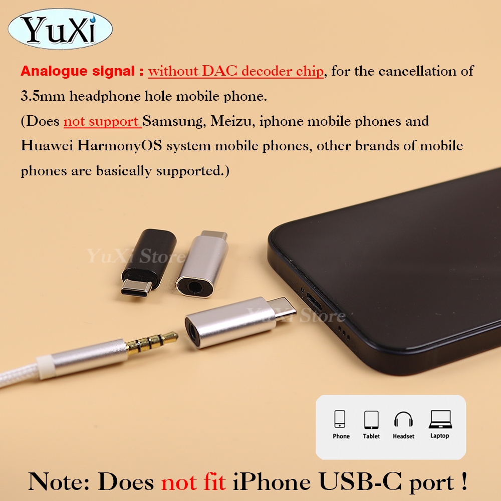 1Pc Type-C to 3.5mm Earphone A - Cable Extension 3.5 avaliação e preço
