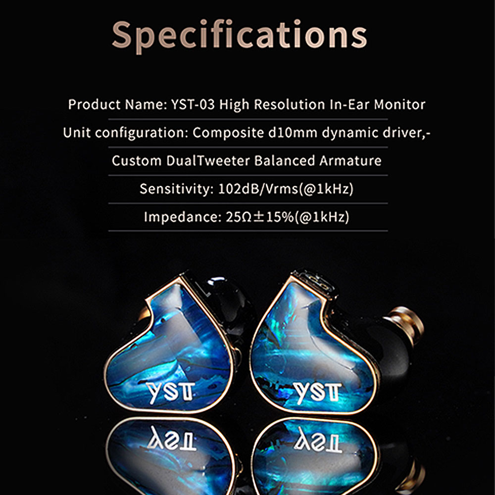 Clearance YST03 JIAO In Ear Ea - In Ear Monitor Iem avaliação e preço