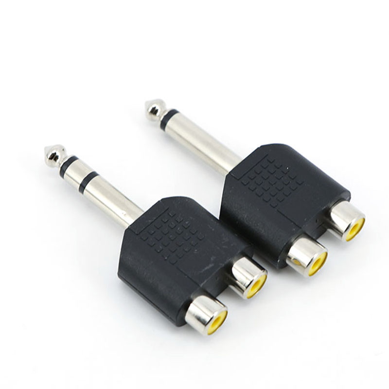 6.35mm 6.5 Audio Mono Stereo 1 - Audio Splitter Y avaliação e preço