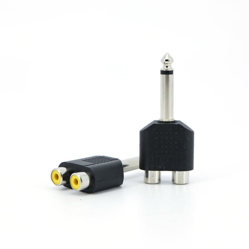 6.35mm 6.5 Audio Mono Stereo 1 - Audio Splitter Y avaliação e preço