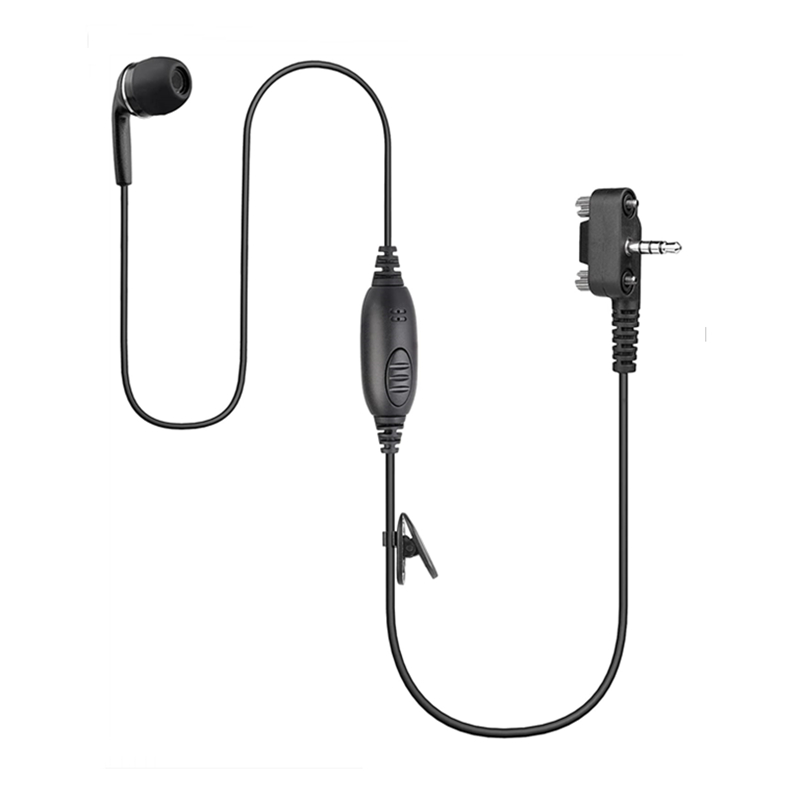 Rubber Earpiece and Mic Headse - Wired Earphone Mic avaliação e preço