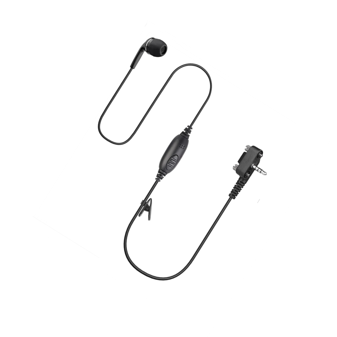 Rubber Earpiece and Mic Headse - Wired Earphone Mic avaliação e preço