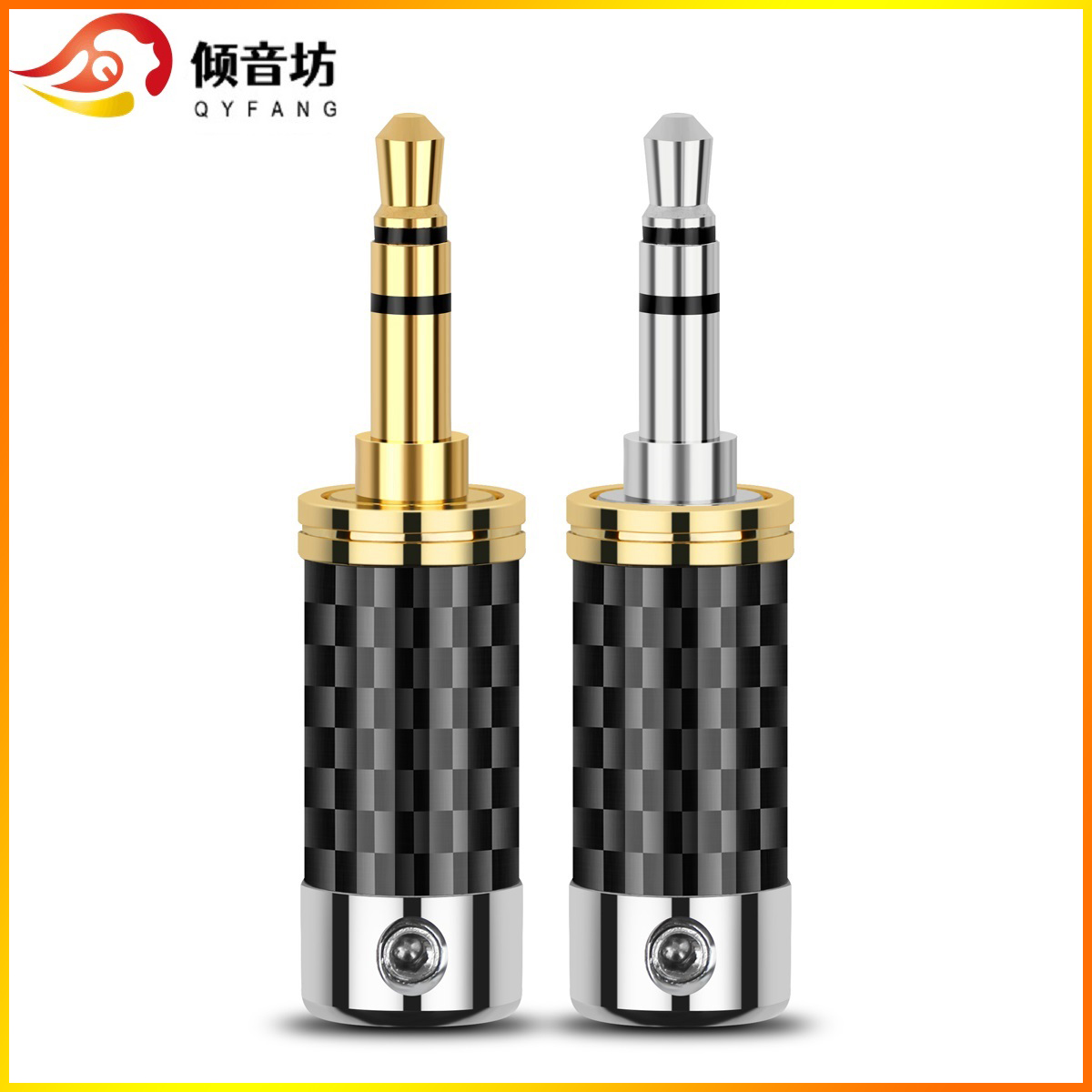 QYFANG 3.5mm 3 Pole Stereo Met - Audiophile Headphone Wired avaliação e preço