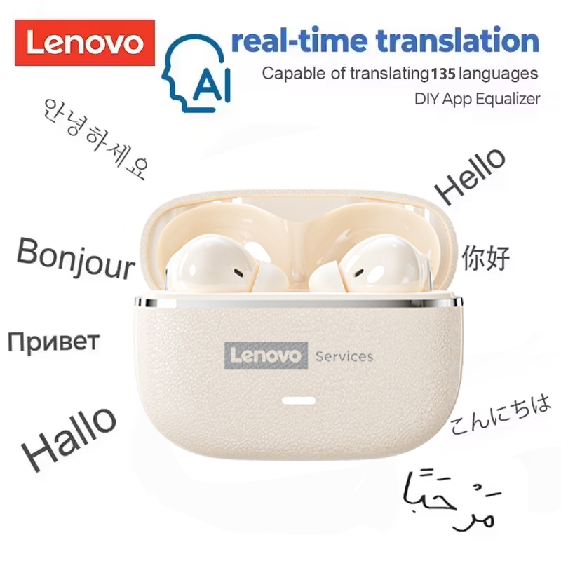 Lenovo 2026 AI Real Time Trans - Earbuds Charging Case avaliação e preço