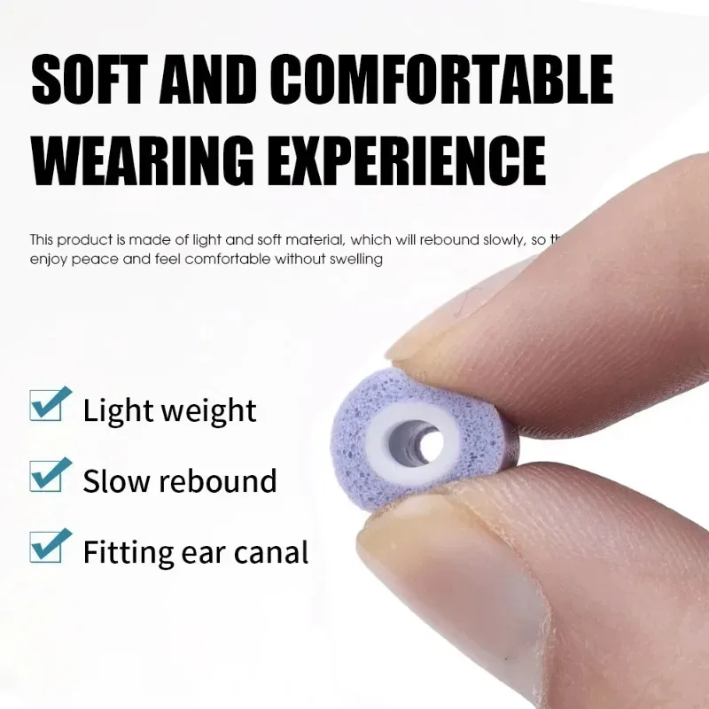 1-3Pairs Memory Foam Eartips f - Earphone Foam Tip avaliação e preço