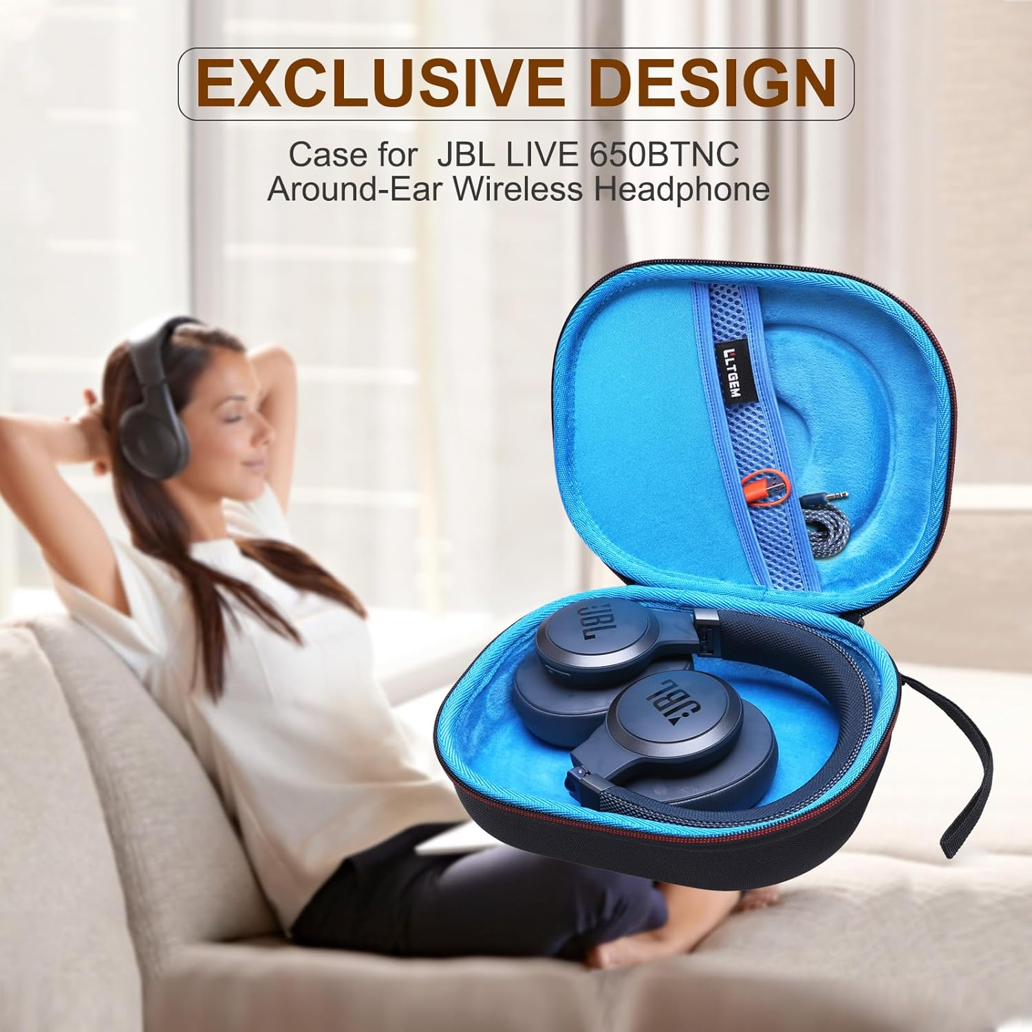LTGEM EVA Hard Case for JBL Li - Headphone Case Hard avaliação e preço