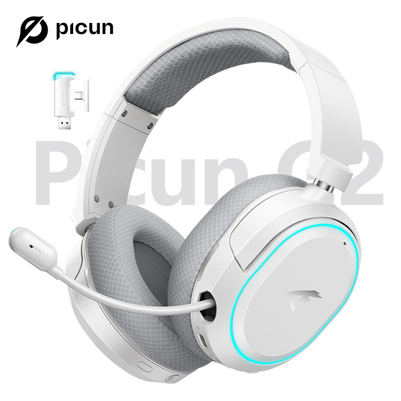 Picun G2 2.4GHz Bluetooth Wire - Gaming Headset Rgb avaliação e preço