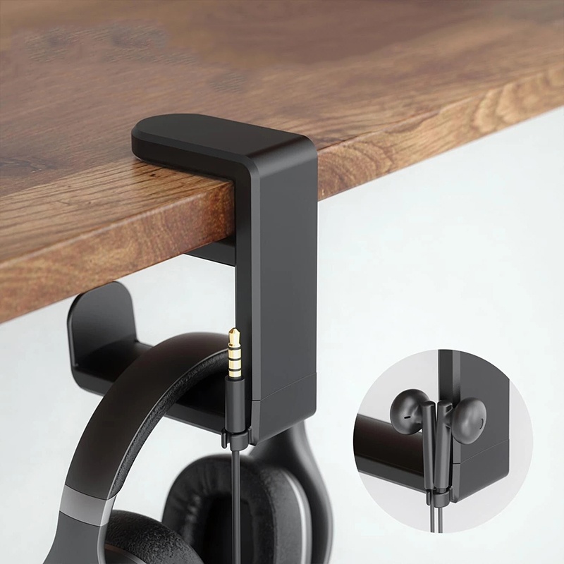 Universal Desktop 360° Rotatin - Headphone Stand Desk avaliação e preço