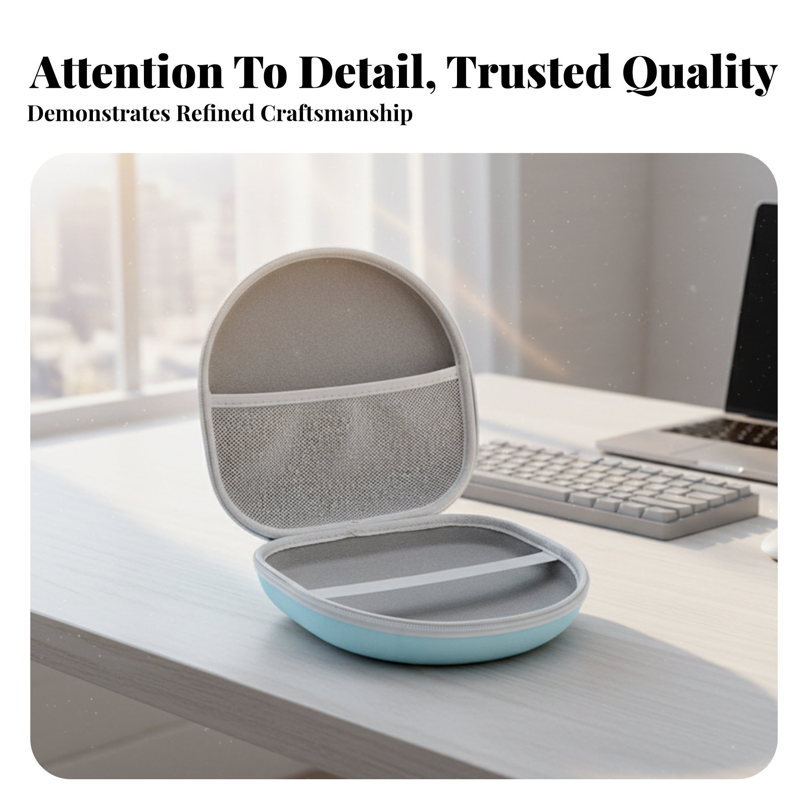 Over-Ear Headphone Case Zip-Ar - Headphone Case Hard avaliação e preço