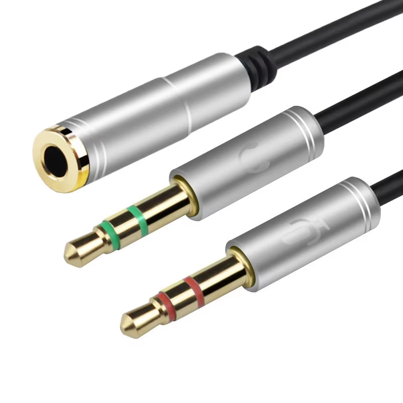 NNBILI Mini Jack 3.5 Microphon - Earphone Splitter Jack avaliação e preço