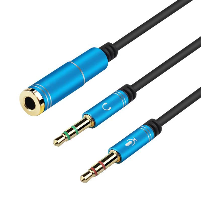 NNBILI Mini Jack 3.5 Microphon - Earphone Splitter Jack avaliação e preço