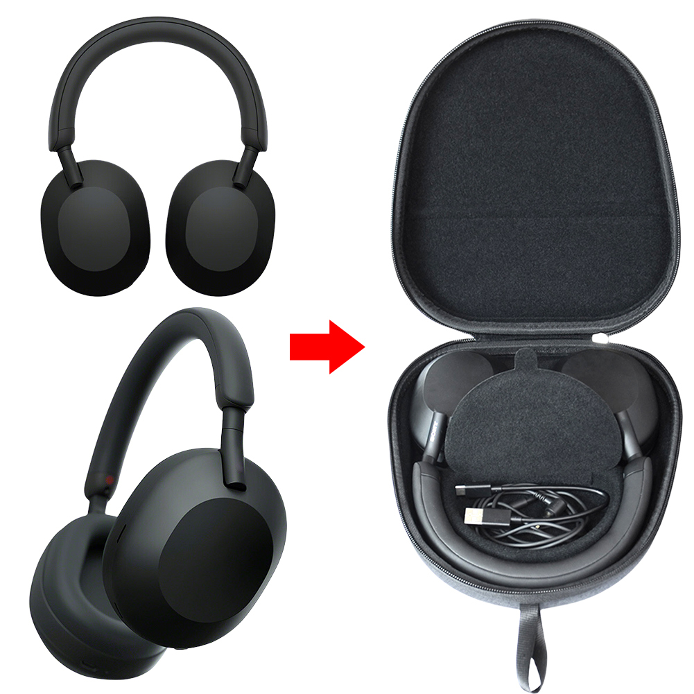 Hard EVA Carrying Case for Son - Headphone Case Hard avaliação e preço