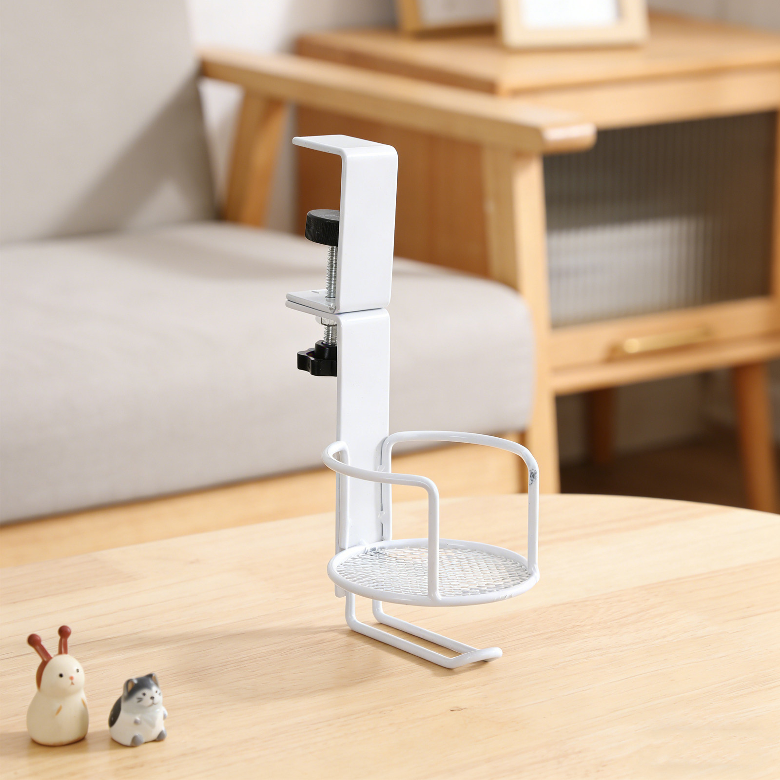 Clip on Desk Cup Holder 2-in-1 - Headphone Stand Desk avaliação e preço
