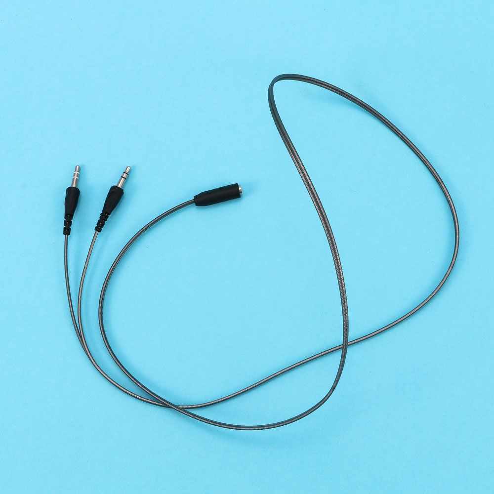 1M 3.5MM Female To 2 Male PC A - Earphone Splitter Jack avaliação e preço