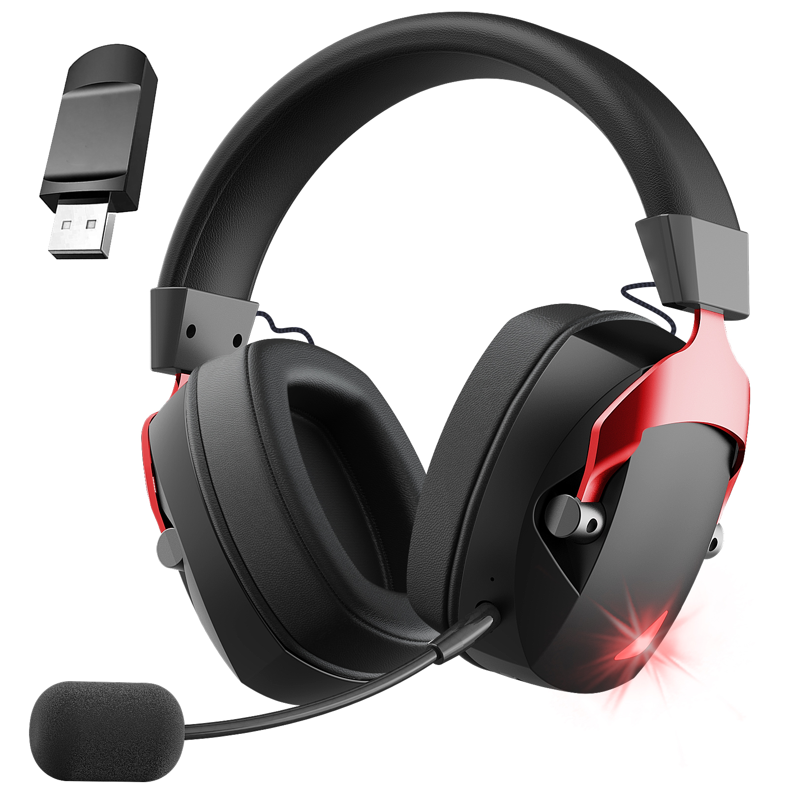 Wireless Gaming Headset with D - Gaming Headset Rgb avaliação e preço