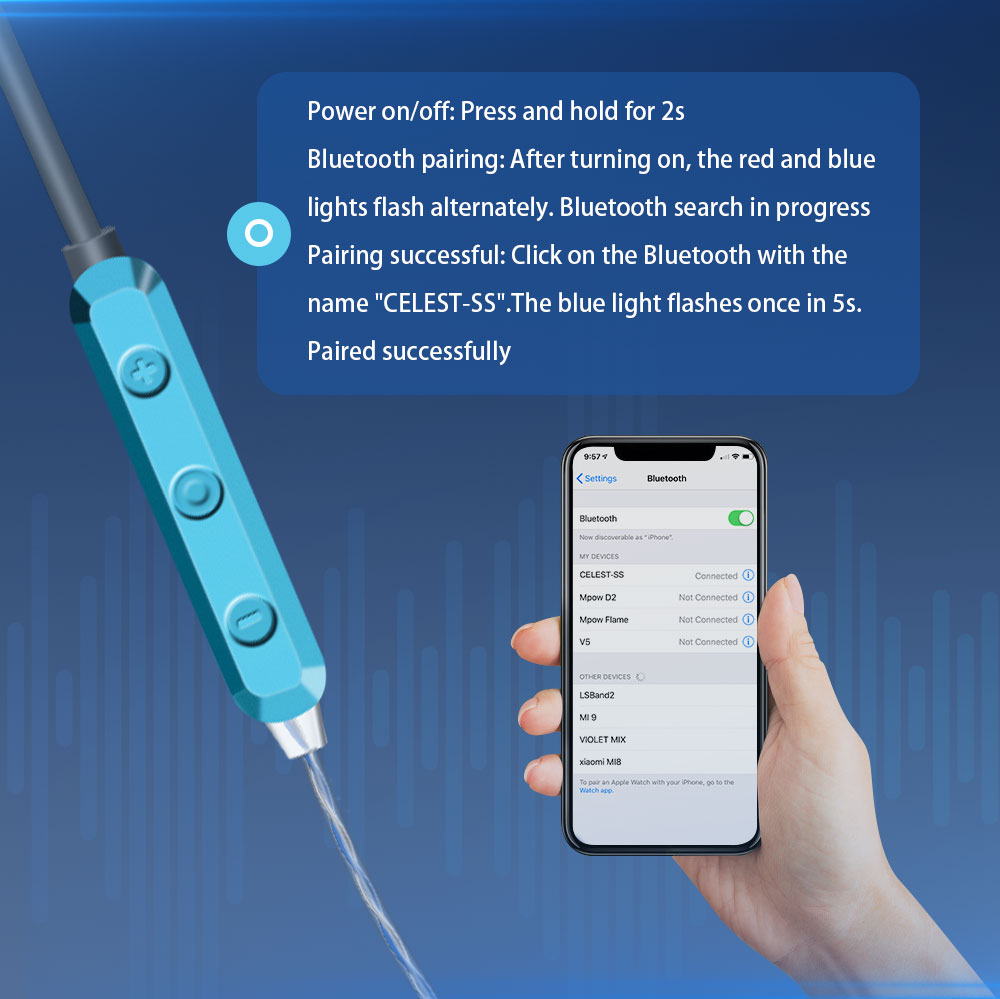 Celest SkySoar Earphone Cable  - Wired Earphone Mic avaliação e preço