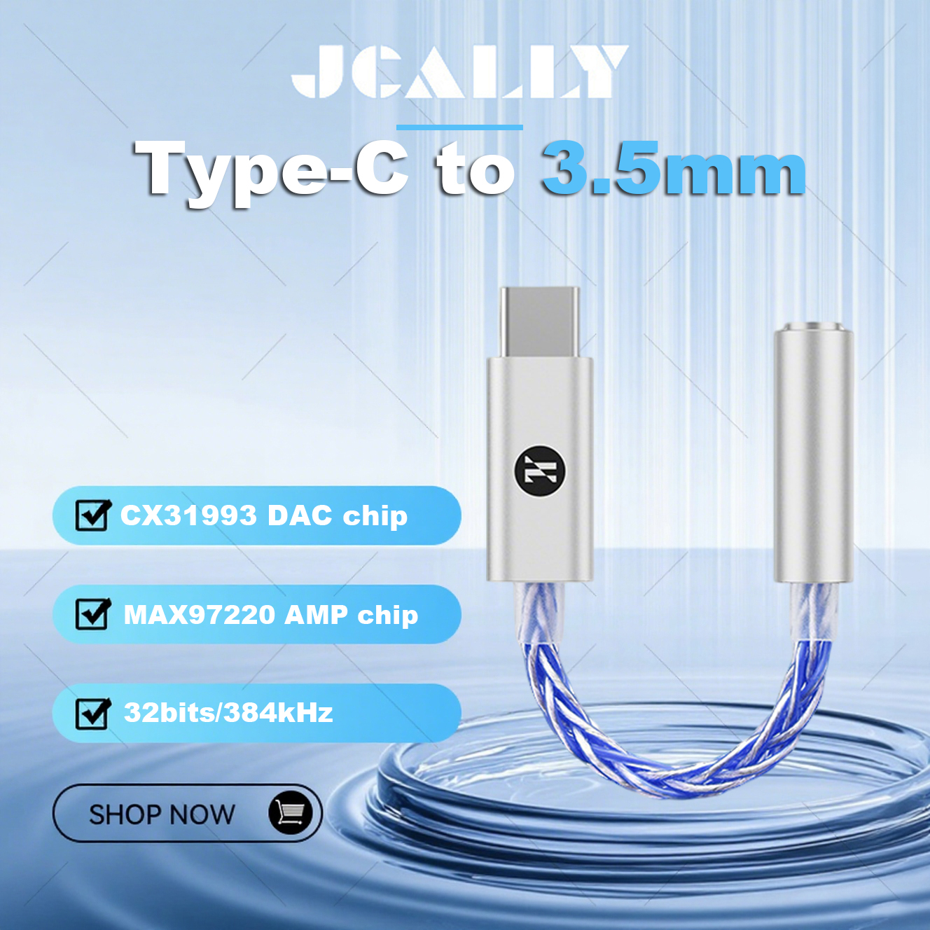 JCALLY JM6 Pro Type-C to 3.5mm - Usb C Earphone avaliação e preço