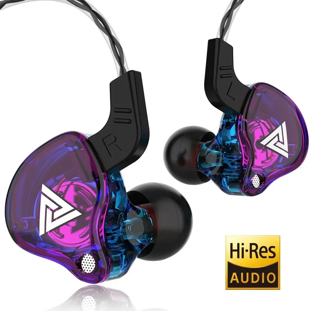 NEW QKZ AK6 Copper Driver HiFi - Audiophile Headphone Wired avaliação e preço