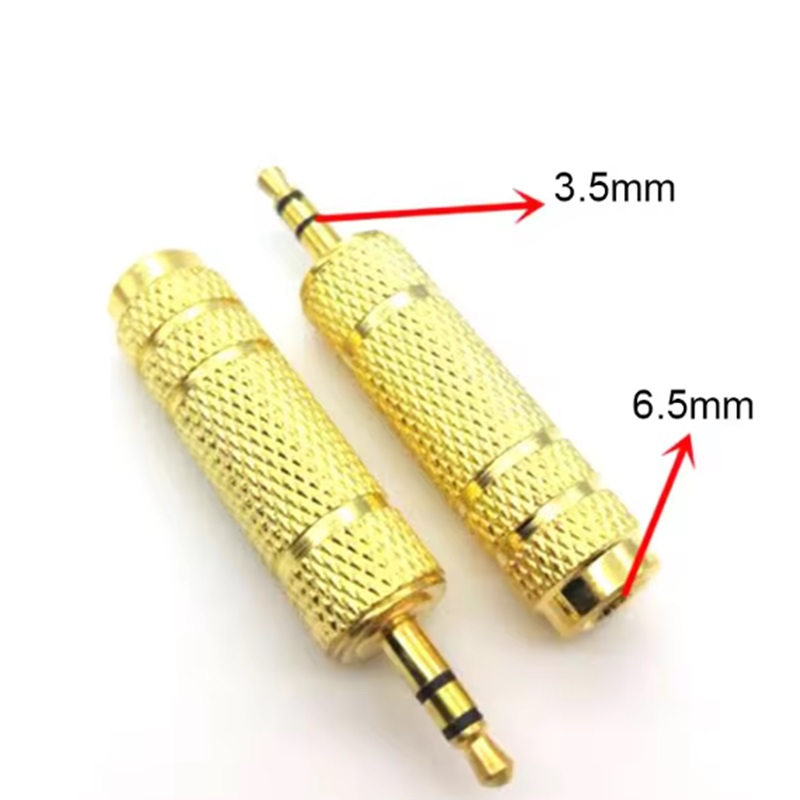 Audio 6.35mm male to 3.5 femal - Cable Extension 3.5 avaliação e preço