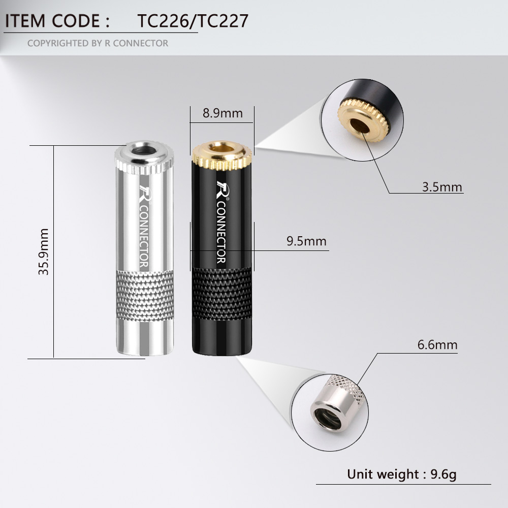 10pcs Audio 3.5mm/6.35mm Jack  - Audiophile Headphone Wired avaliação e preço