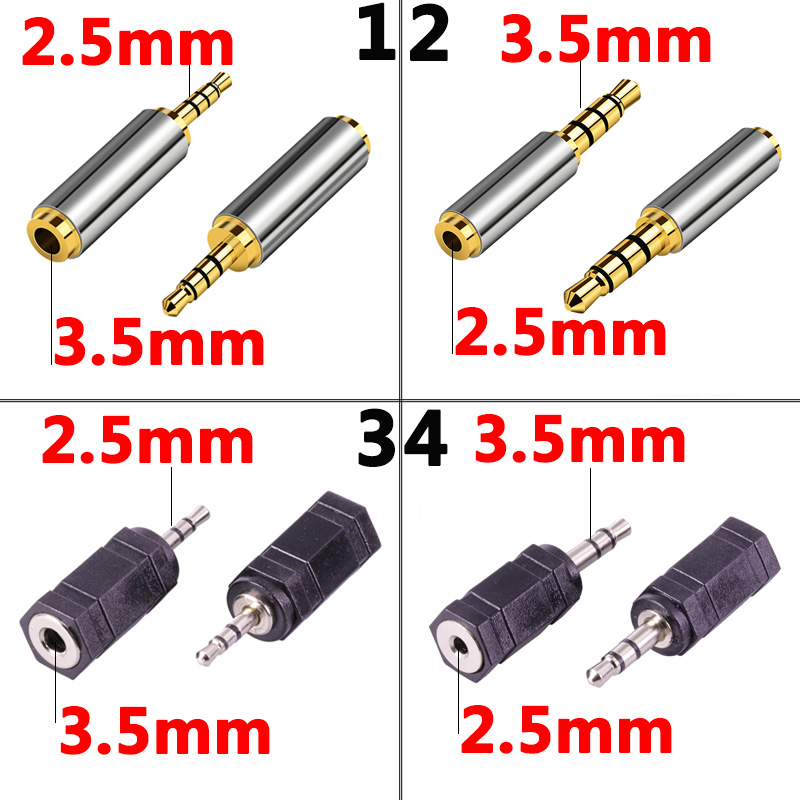 Jack 3.5 mm to 2.5 mm Audio Ad - Cable Extension 3.5 avaliação e preço