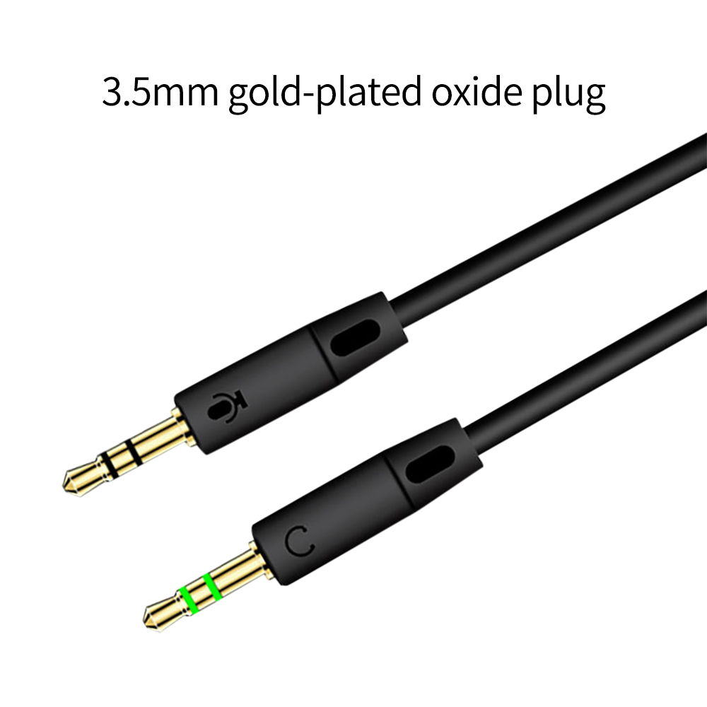 3.5mm Jack 2 Male To 1 Female  - Earphone Splitter Jack avaliação e preço