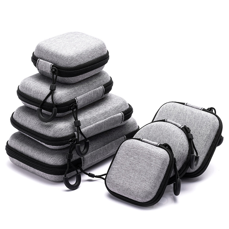 NEW Portable Shockproof Headph - Headphone Case Hard avaliação e preço