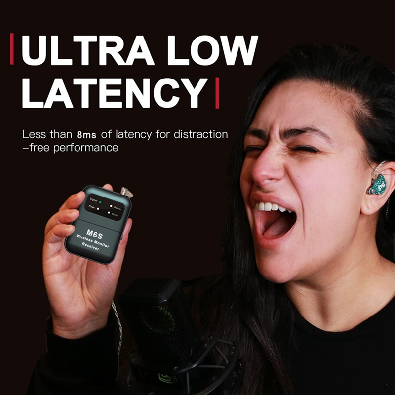 A73E-2.4G Wireless In Ear Moni - In Ear Monitor Iem avaliação e preço