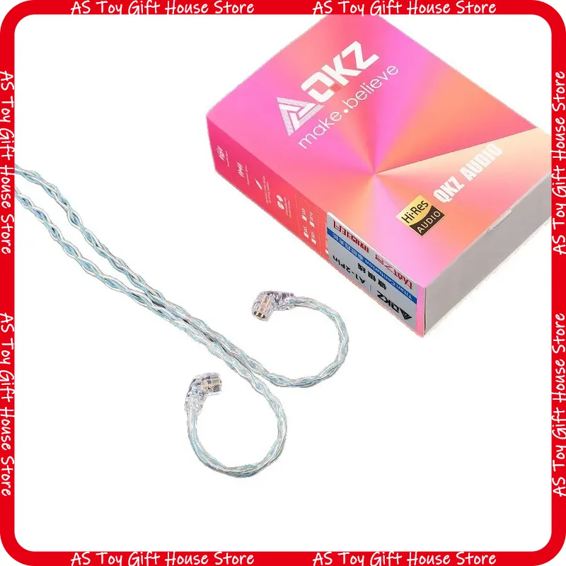 Qkz Headphone Upgrade Cable T1 - Audiophile Headphone Wired avaliação e preço