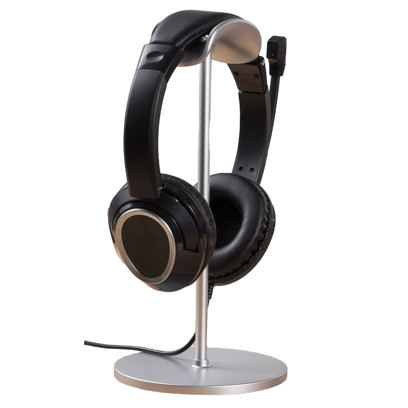 Metal Head-Mounted Headphone S - Headphone Stand Desk avaliação e preço