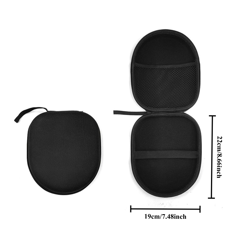 Headphone Storage Case 1Pc Bla - Headphone Case Hard avaliação e preço