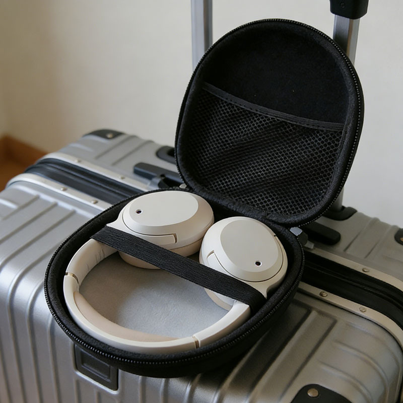 Headphone Storage Case 1Pc Bla - Headphone Case Hard avaliação e preço