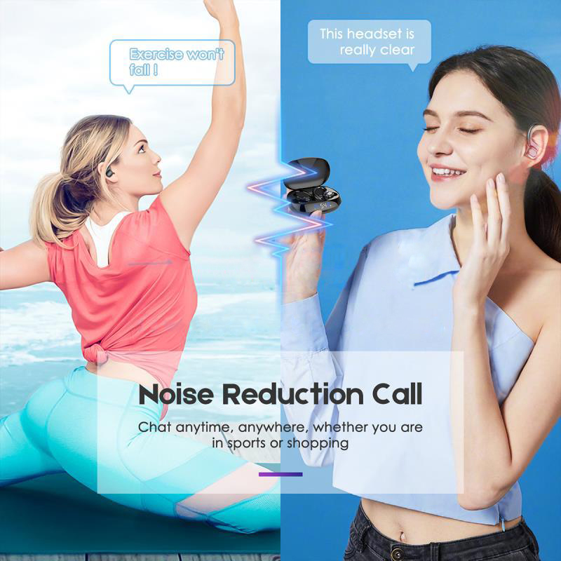 SP16 TWS Wireless Headphones B - Sports Earphone Hook avaliação e preço
